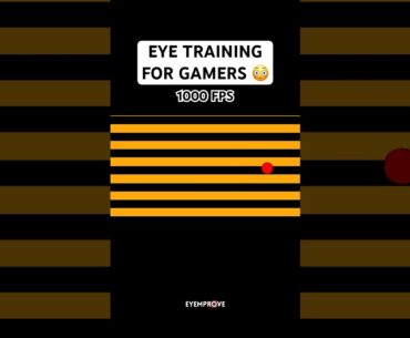 Get Better Aim with this 1000 FPS Eye Training #gaming #shorts