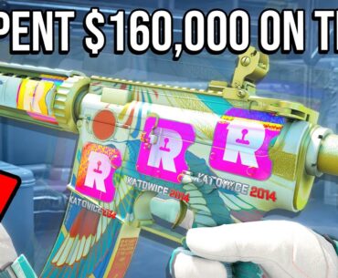 "i just spent $160,000 on this CS2 skin"