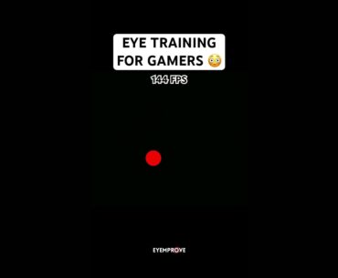 Get Better Aim with this 144 FPS Eye Training #gaming #shorts