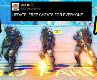 VALVE ADDED FREE CHEATS for everyone! - COUNTER STRIKE 2 CLIPS