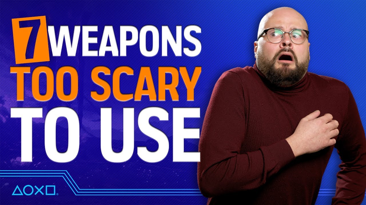 7 Videogame Weapons We’re Too Scared To Use 7 Videogame Weapons We’re Too Scared To Use