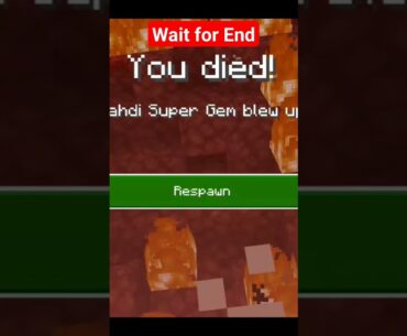 minecraft Why only for the villager ?!? #minecraft #fps #games #gaming #villager