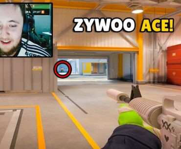 ZYWOO Gets An Ace in FACEIT Match! Counter Strike 2 CS2 Highlights!