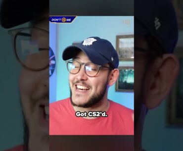 He Got CS2'd at the MAJOR?!