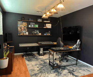 My wife recently restyled my office. Nice and vibey