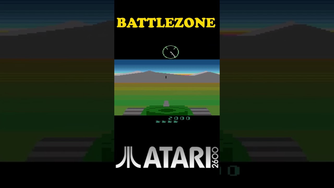 BATTLEZONE (Atari – 1982 – Atari 2600) BATTLEZONE (Atari - 1982 - Atari 2600)