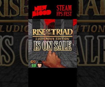 STEAM FPS FEST | Up to 65% off on games from New Blood #steamsale #indiegames #gamingnews