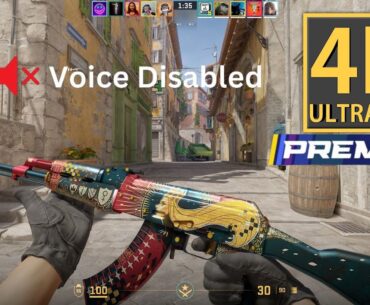 Counter Strike 2 Premier Ranked Gameplay 4K 60FPS (No Commentary) #6.