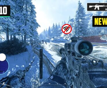 TOP 10 BEST NEW OFFLINE FPS GAMES FOR ANDROID IN 2024 PART 3