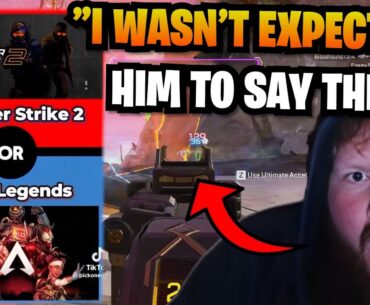 Caseoh's HONEST thoughts on Apex Legends compared to other FPS games right now..