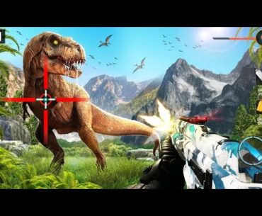 Wild Dino Hunting Survival Games - Hunting Wild Best Dinosaur FPS Shooting Android Gameplay
