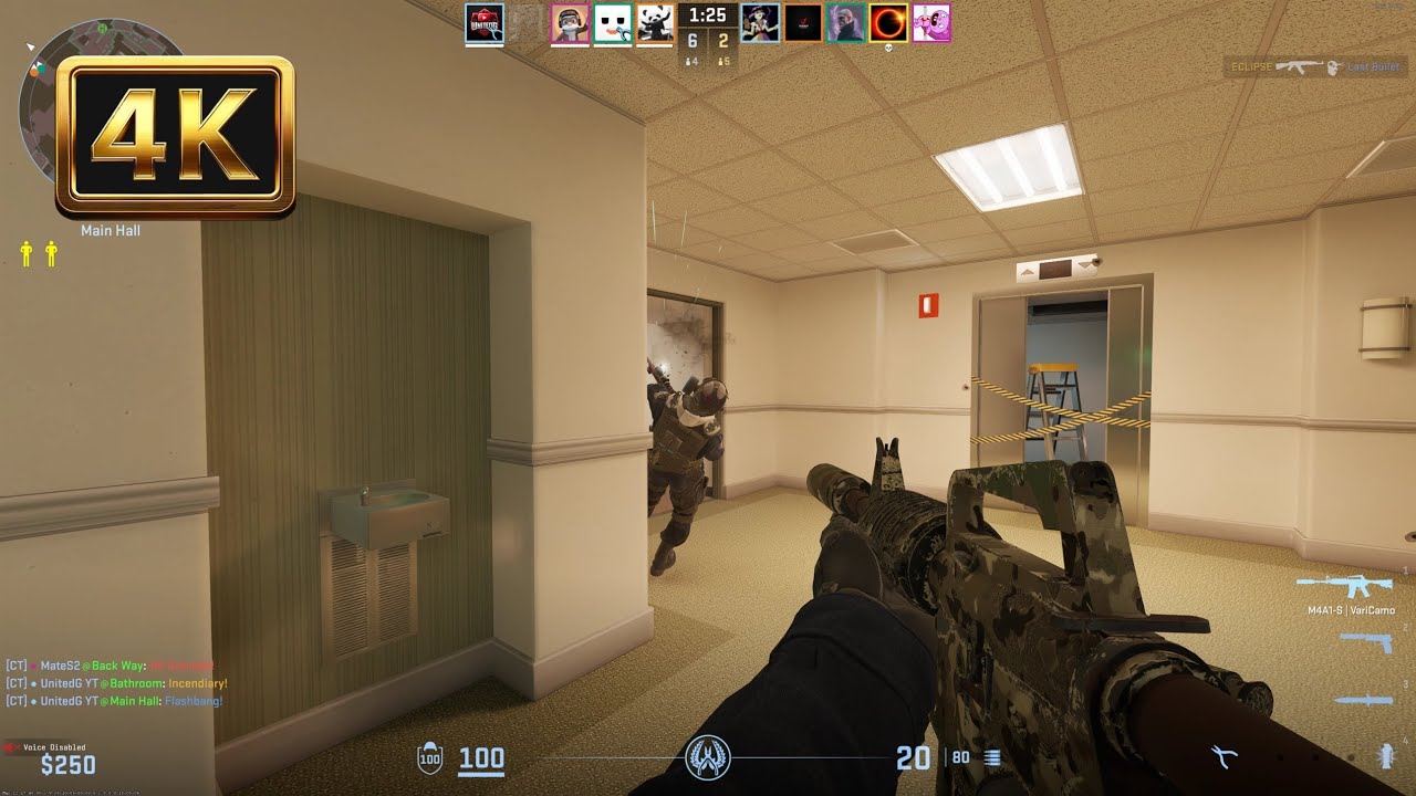 Counter Strike 2 Gameplay 4K (No Commentary) Counter Strike 2 Gameplay 4K (No Commentary)