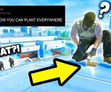 VALVE: NOW YOU CAN PLANT EVERYWHERE! - COUNTER STRIKE 2 CLIPS