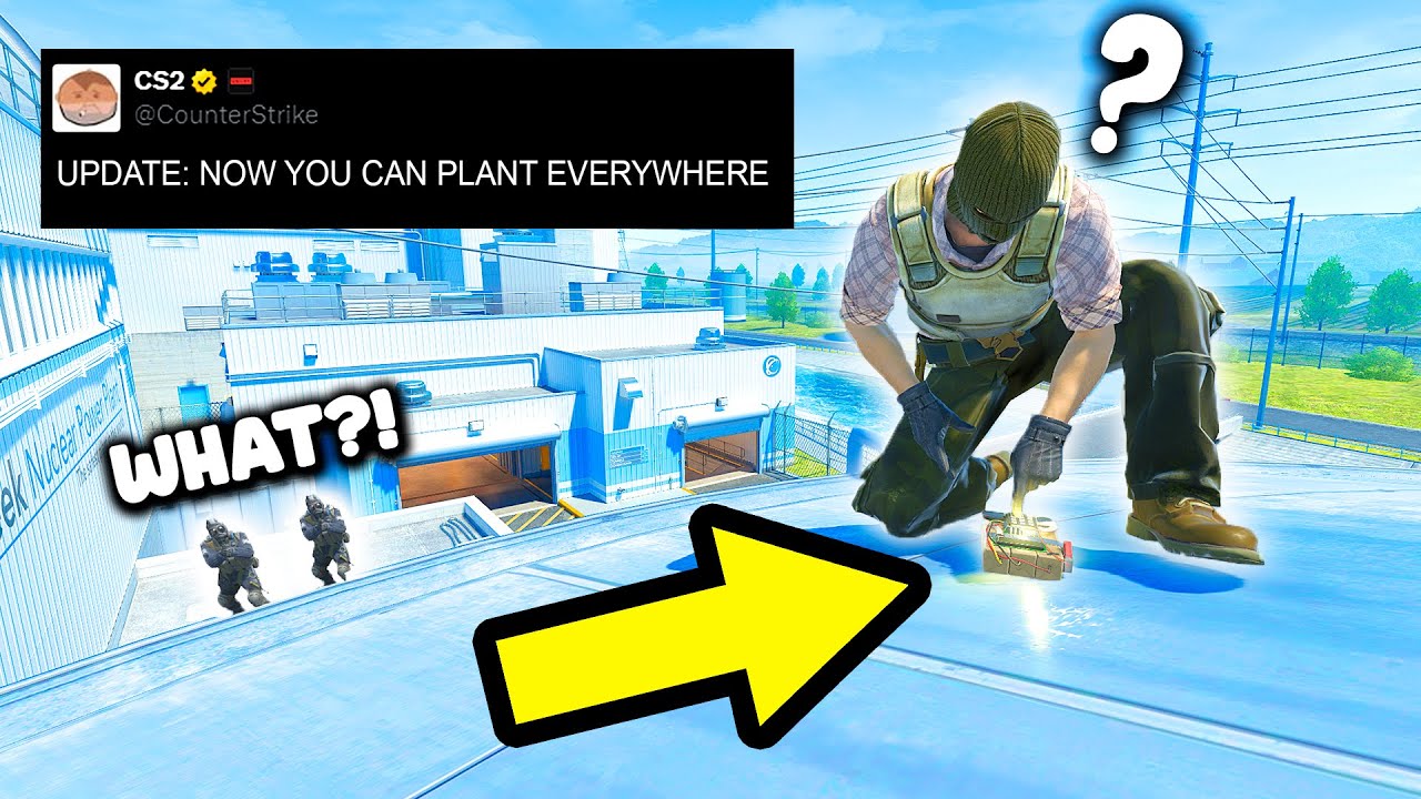 VALVE: NOW YOU CAN PLANT EVERYWHERE! – COUNTER STRIKE 2 CLIPS VALVE: NOW YOU CAN PLANT EVERYWHERE! - COUNTER STRIKE 2 CLIPS