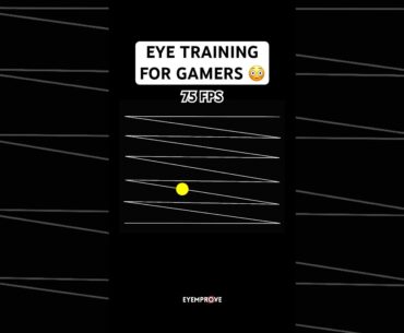 Get Better Aim with this 75 FPS Eye Training #gaming #shorts