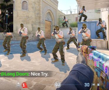 can ohnepixel beat 10 CS2 bots on hardest difficulty... (1v10)