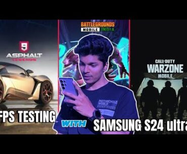 Samsung #GalaxyS24 Ultra Gaming: Exploring FPS Variations Across Games! #PlayGalaxy