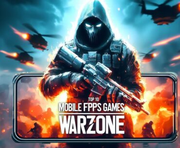 Top 10 Mobile FPS Games Like Warzone | Best Shooters for Android & iOS in 2024!