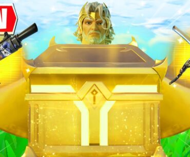 The *NEW* GOD CHEST Challenge in Fortnite