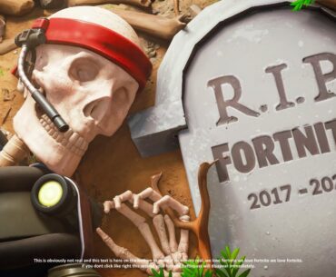 The End Of Fortnite's Story!