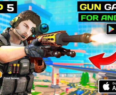 Top 5 Gun Game Under 100MB | Offline Fps Games For Android