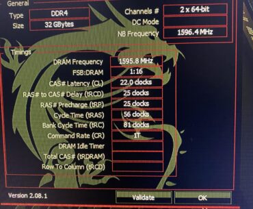 What in the holy hell are these RAM timings 🥲