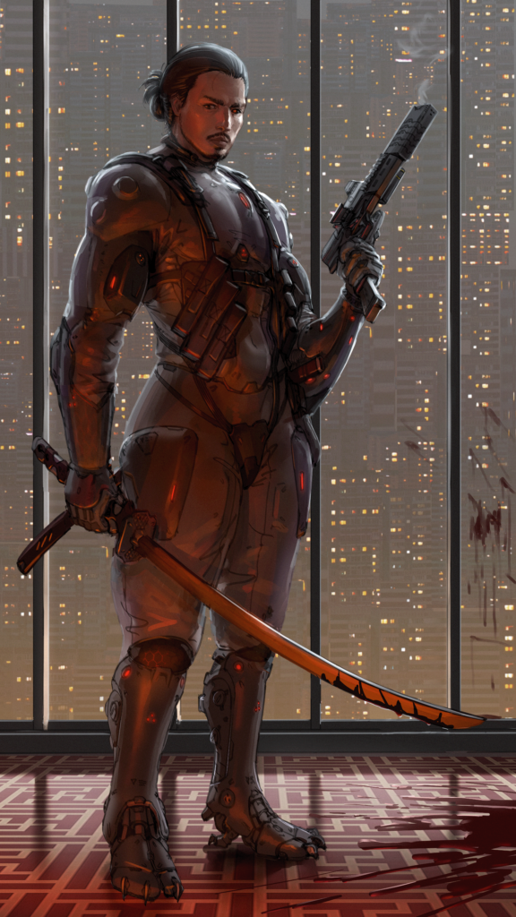 Scarlet shadow, by Wass Nonnam