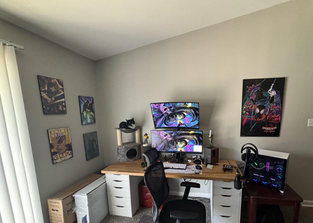 Just my comfy lil station!