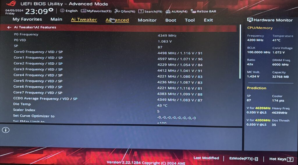 Ryzen 7800x3d SP low ? Ryzen 7800x3d SP low ?