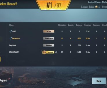 Game from yesterday team mate dropped 27 in a win