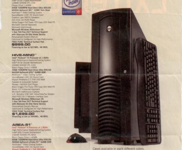 Once upon a time, years before the Dell takeover, Alienware was the leader in performance gaming computers.