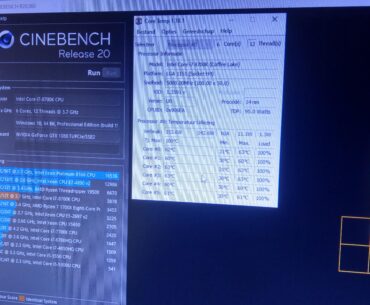 I7 8700K Delid Result Conductonaut 5ghz 1.36V