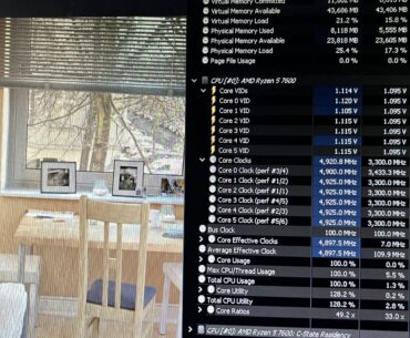 Why does my CPU dont go up to 5.1MHz while running Cinebench?