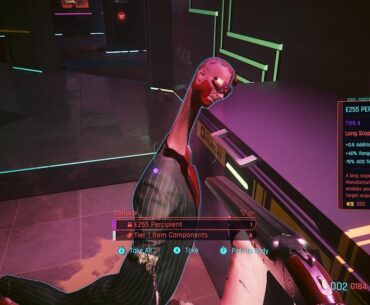 What kind of cybernetics does he have?
