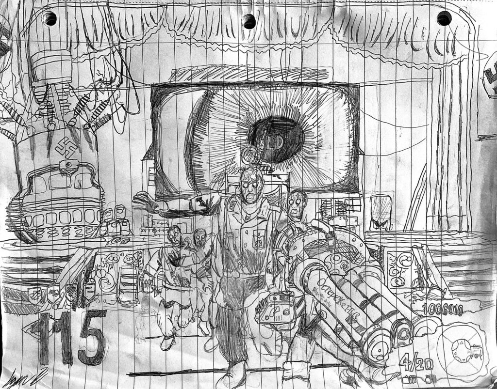 Reference sketch of Kino Der Toten, How is it?