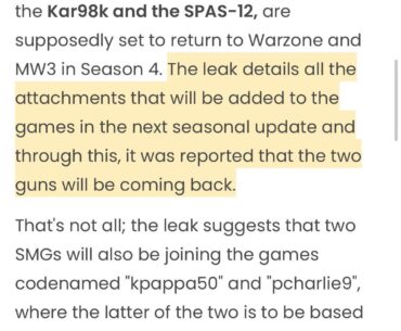 What could the SMGs be?