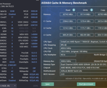 6000MHz CL28 Hynix M-Die bad latency, looking for improvements