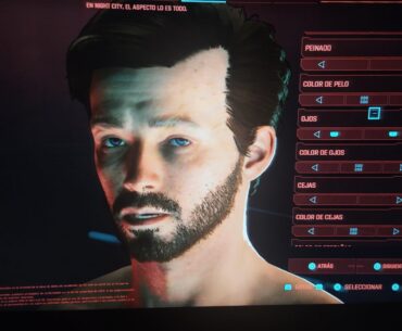 My father bought cyberpunk for my birthday so i created my first character