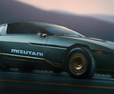 Any real-life counterpart cars or inspiration for the Mizutani Shion Mz2?