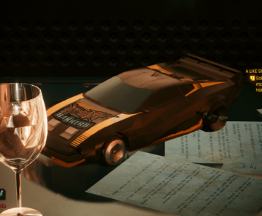 It's the first time I see this Quadra in V's apartment, does it only appear for those who chose the nomad life path?