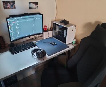 First setup, on a low budget.