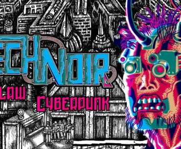 Tech Noir - An Outlaw Cyberpunk Comic Book