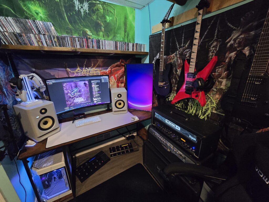 Foam or stands to raise the krks?
