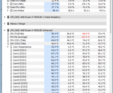 Why did my CPU go up to 123c?