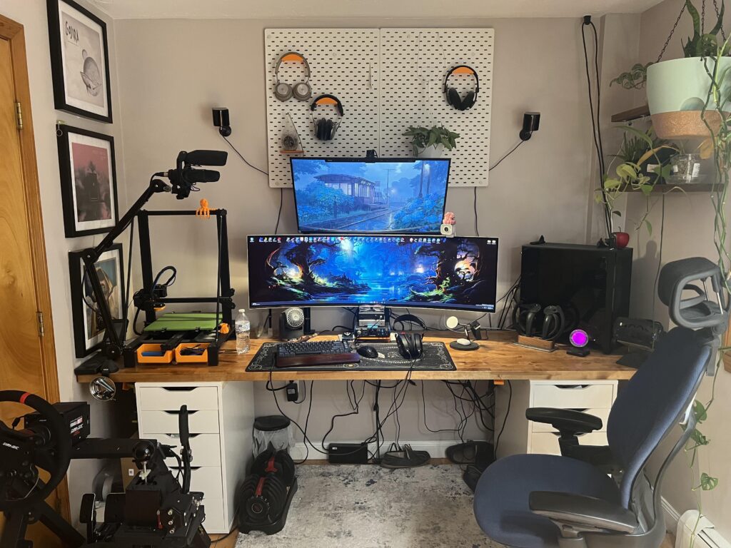 Do you like my cable management? 🥺👉👈