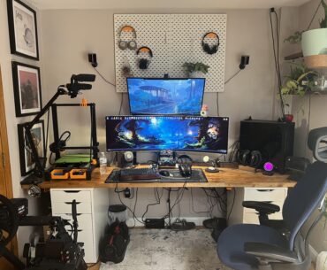 Do you like my cable management? 🥺👉👈