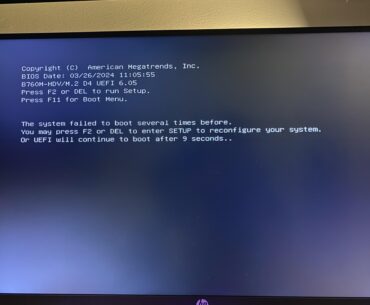 Ram timings not working?
