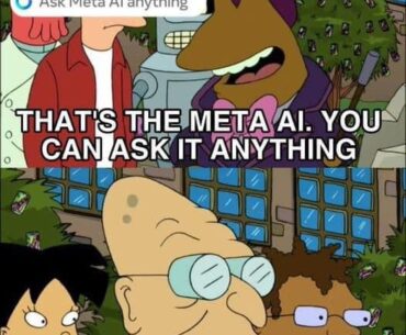 Stupid Meta AI. I want my search bar back.