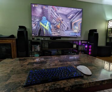 A little different kind of setup