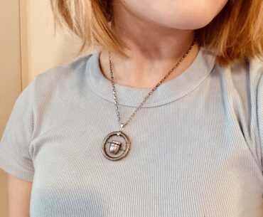 I made V’s necklace